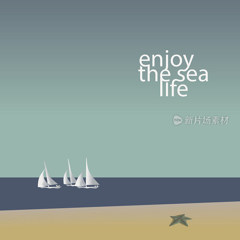Enjoy the sea life